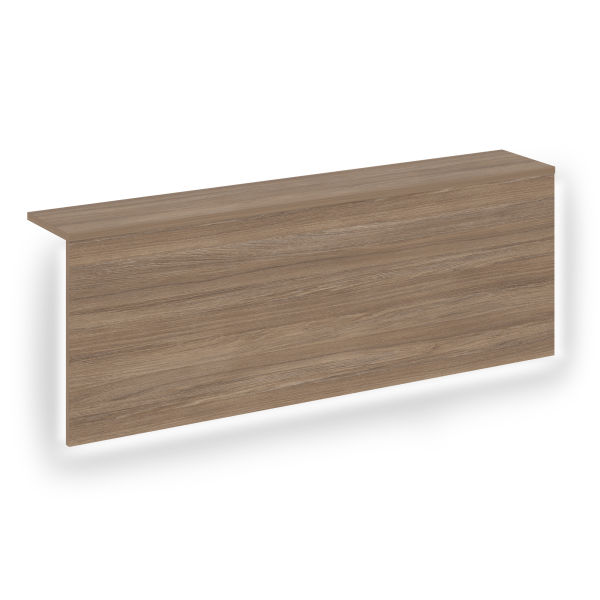 Накладка с подсветкой прямая высокая на 2 модуля О.R-F.MP.V-118 Onix О.R-NP.V-118.2.S 1900x327x674 (Дуб Аризона)