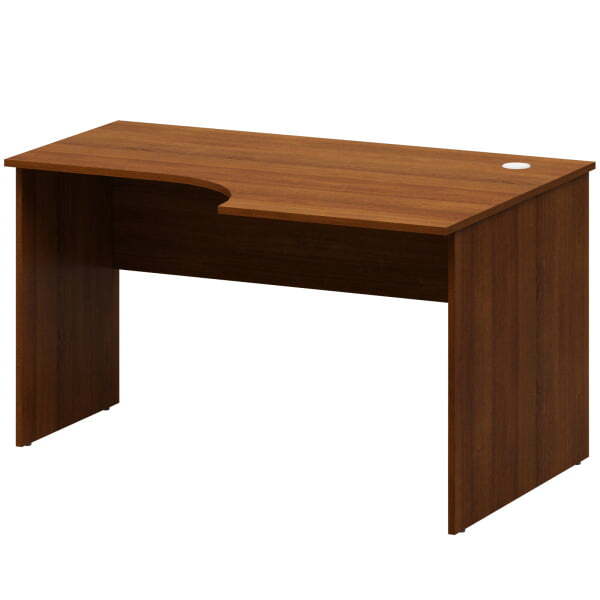 Стол Бюджет правый 2365 1360x900x740 (Орех французский)