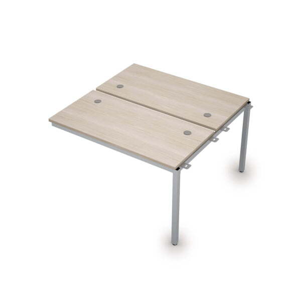 6МБС.268 Сдвоенные бенч-системы, средний модуль (1200x1235x750) (Шамони светлый/Алюминий матовый)