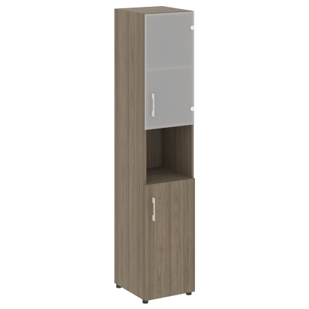 Шкаф высокий узкий нужен топ правый LT.SU 1.4 R 400x450x1990 (Вяз Благородный)