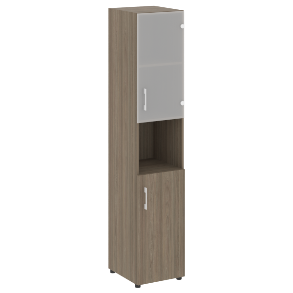 Шкаф высокий узкий нужен топ правый LT.SU 1.4 R 400x450x1990 (Вяз Благородный)