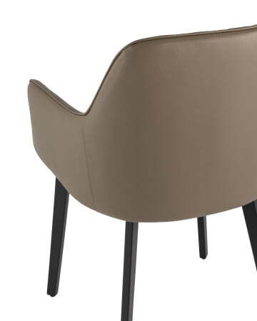 Стул Прайм экокожа коричневая (Стул Прайм коричневый)