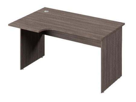 Стол эргономичный с заглушкой кабель-канала (левый) Public comfort С-34л 1350x890x740 (Джара госфорт)