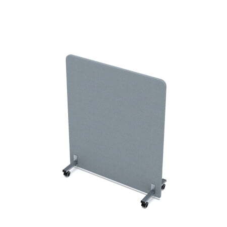 Акустическая мобильная перегородка SOFTOffice 011.МП.1012 1000x377x1200 (New grey)