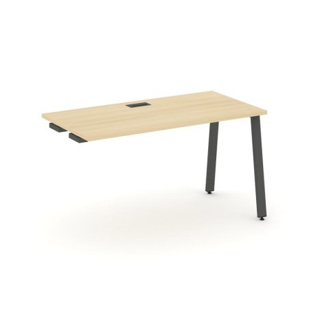 Стол-приставка к опорным элементам SN-6A.OPRS-024 (1580х800х750) (Акация Лорка/Металл Антрацит)