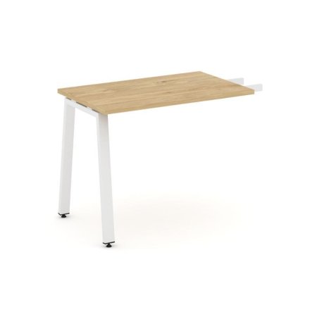 Брифинг-приставка SN-6A.BR-003 (980х600х750) (Тиквуд Светлый/Металл Белый)