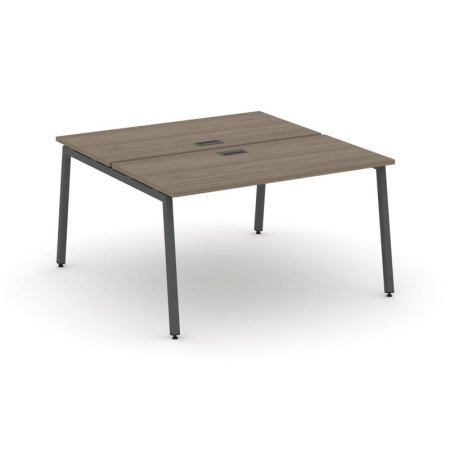 Рабочая станция 2-х сторонняя SN-4A.DRS-011 (980х1432х750) (Вяз Благородный/Металл Антрацит)