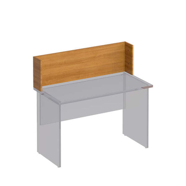 Настольная перегородка Формула ФР 457 1200x180x350 (Вяз светлый)