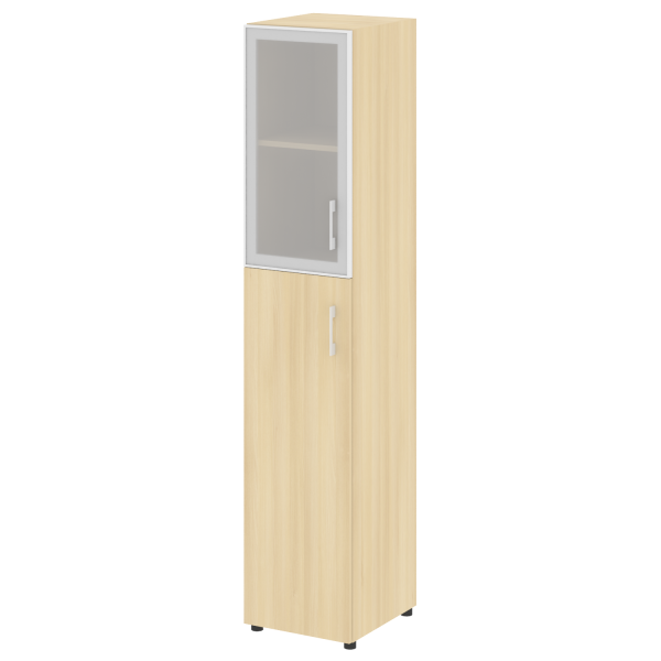 Шкаф высокий узкий нужен топ левый LT.SU 1.7R L 400x450x1990 (Акация Лорка)