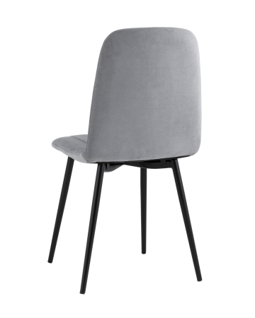 Стул Easy велюр серый (Стул Easy серый)
