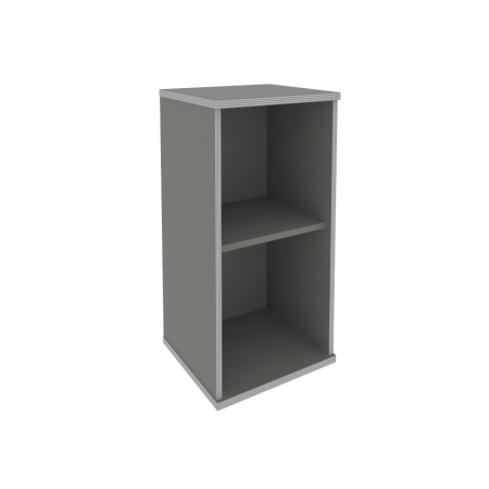 Стеллаж Riva А.СУ-3 404x365x828 (Клен-Металлик)