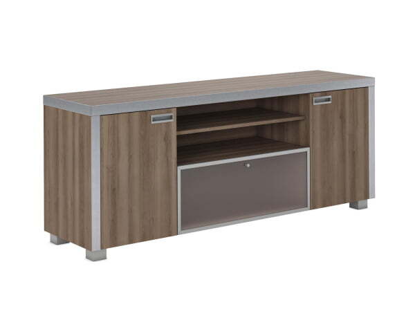 Греденция Edvard EDV300 1900x500x764 (Дуб темный)