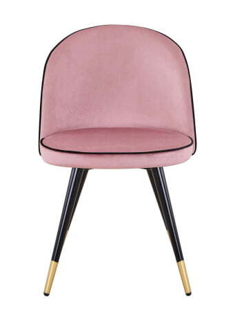Стул Gabi LUX велюр розовый (Стул Gabi розовый)