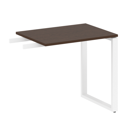 Приставной элемент БО.ПР-2 800x600x750 (Венге Цаво/Белый металл)