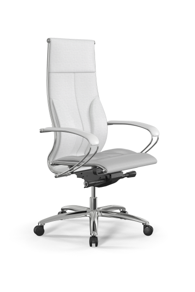 Кресло для руководителя Метта Samurai L1-10K - Infinity /Kc06/Nc06/K2cL(M26.B31.G20.W03) (Белый)