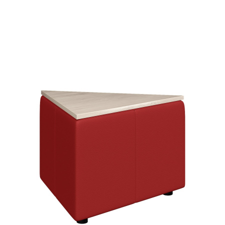 Диван Оригами. Стол треугольный. (Стол треугольный ecotex_3021)