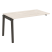 Наборный элемент рабочей станции на деревянных опорах Onix Wood OW.1.NRS-3.8 1380x800x750 (Тиквуд Светлый/Дуб Темный)