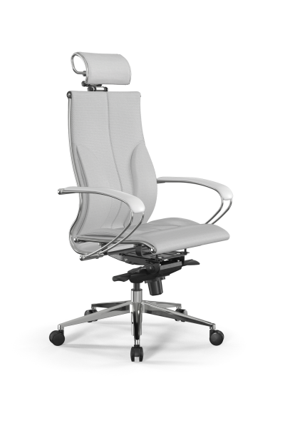 Кресло для руководителя Метта Samurai L2-10K - Infinity /Kc06/Nc06/K2cL/H2cL-3D(M06.B32.G11.W03) (Белый)