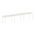 Рабочая станция на 3 раб. места Metal System Style БП.СМ-3.2 3600x720x750 (Дуб Наварра/Серый металл)