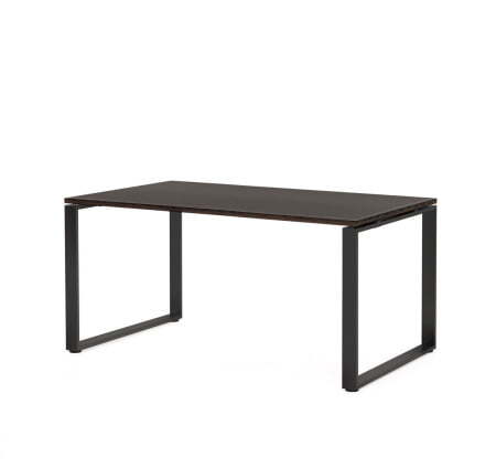 ROTONDA Стол для руководителя L160 (Венге/Черный металл)