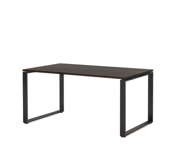 ROTONDA Стол для руководителя L160 (Венге/Черный металл)