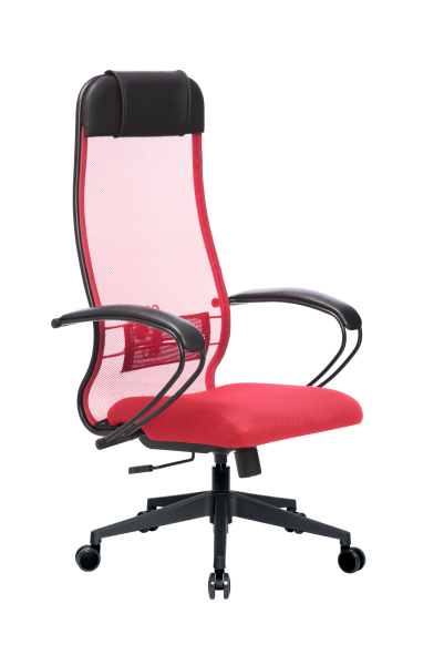 Кресло для руководителя Метта МЕТТА-11(MPRU)/подл.130/осн.002 (Красный)