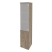 Шкаф высокий узкий правый Onix O.SU-1.2R 400x420x1977 (Тиквуд Светлый)