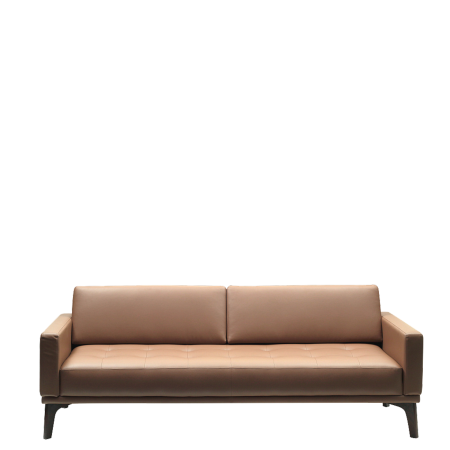 Диван офисный Темплтон (М-06) 3-х местный (Коричневый)