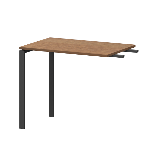 Бриф-приставка на металлокаркасе Арго-М АМ-090.60 900x600x760 (Орех/Антрацит)