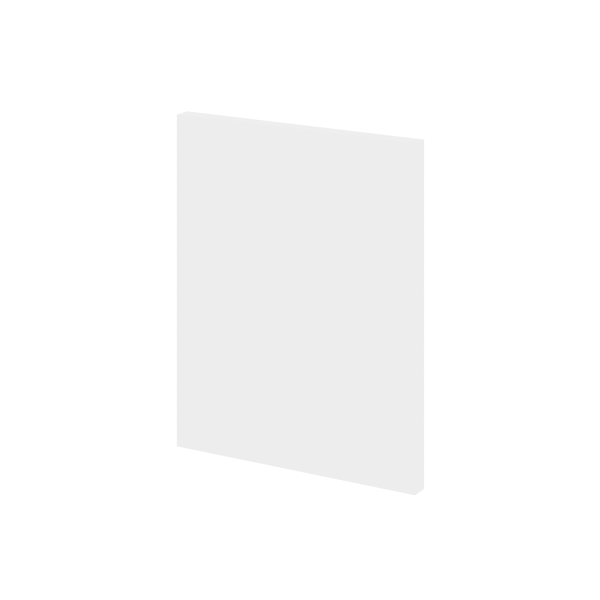 Стойка накладка переходная правая Onix О.R-SPR 350x25x434 (Белый Бриллиант)