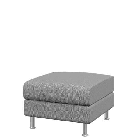 Диван Домино. Пуф. (Пуф sweet_light_grey)