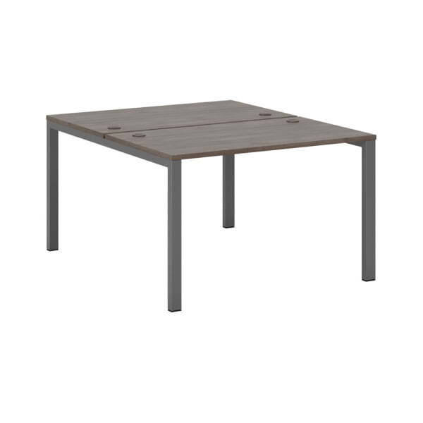 Бенч-система две столешницы New Line NLN36318134 1200x1466x750 (Дуб шамони темныйЧерный)