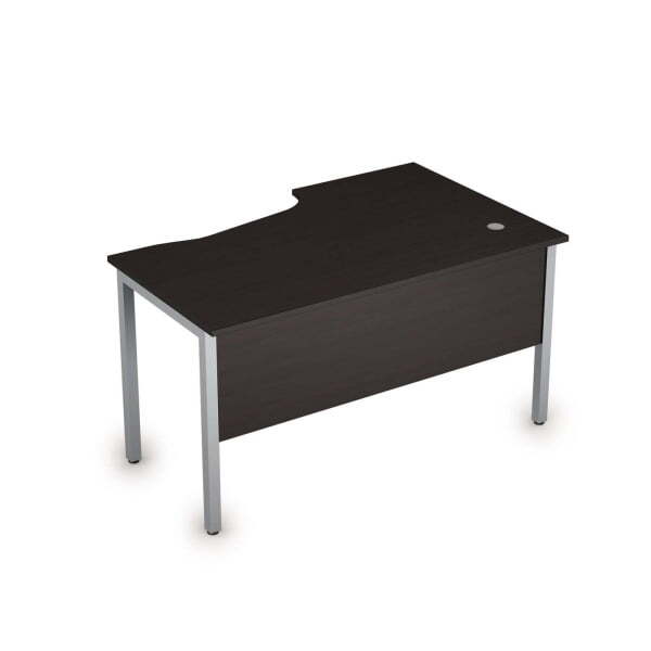 Стол письменный на металлокаркасе лев Стиль 2МД.122 1400x900x750 (ВенгеСерый)