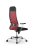 Кресло для руководителя Метта Sit 10 B1-111T - X2+UMF(X1) /Ub00/Wh00/T1bp-c(M09.B21.G20.W01) (Красный | Черный)