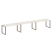 Рабочая станция Metal System Style БО.СМ-3.4 4800x720x750 (Дуб Наварра/Серый металл)