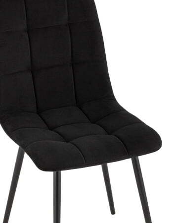 Стул Oliver велюр черный (Стул Oliver черный)