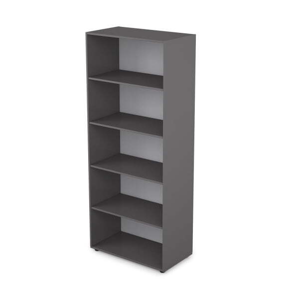 10Ш.005 Стеллаж высокий (800x434x1946) (Graphit matt)
