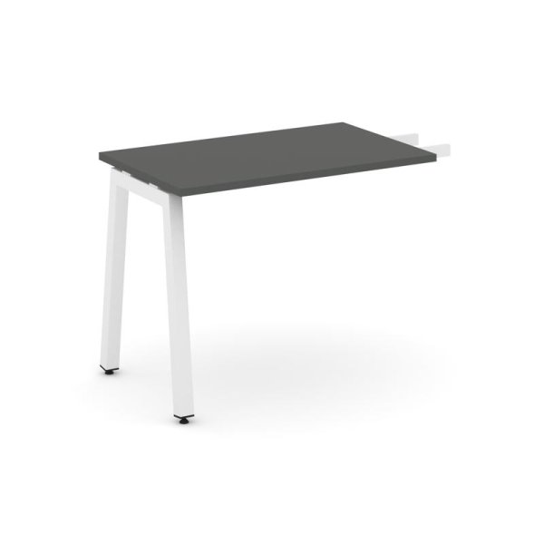 Брифинг-приставка SN-5A.BR-001 (580х600х750) (Антрацит/Металл Белый)