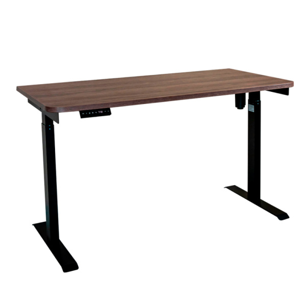 Стол c электроприводом LA-T33-E6 (1200x700x725-1165) (Коричневый дуб | Черный)