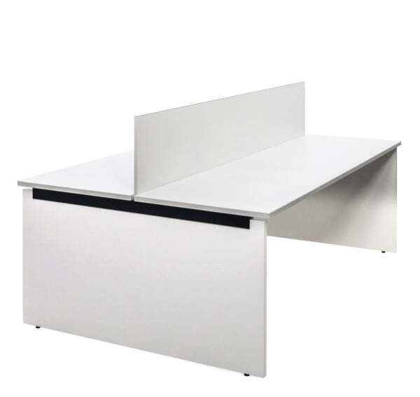 TOUR WOOD Бенч-система 2 рабочих места 15868 (Белый/Антрацит)