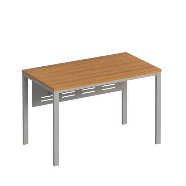 Стол письменный на металлокаркасе МП2 с металлическим экраном Формула ФР 191 1200x670x750 (Вяз светлыйСерый)