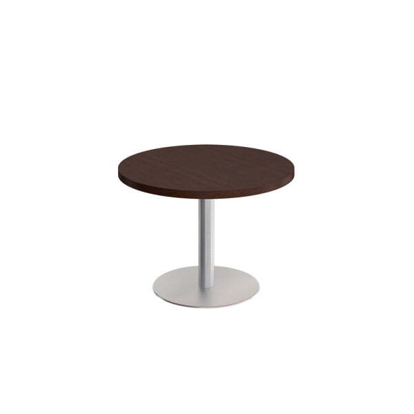 Стол для переговоров круглый на опоре-колонне COSMO КС 141 1100x1100x764 (Венге виктория)