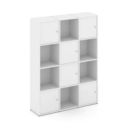 Стеллаж Locker Plus LK.K-006 1188x350x1593 (Белый)
