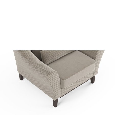 Кресло Monreal (1210x1020x1000) Бежевый (Diamand P-19A, Diamand P-19B com)