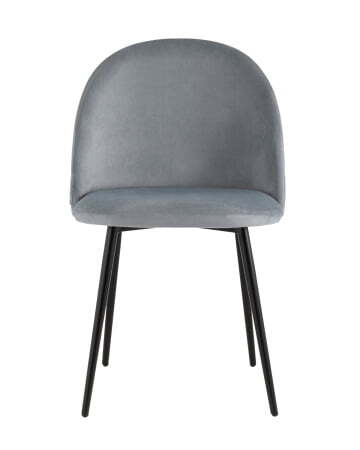 Стул Фолио велюр серый (Стул Фолио серый)