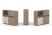 Тумба двойная + низкая надставка ES.NB.2N-20 (1500х410х1135) (Латте/Тиквуд Светлый)