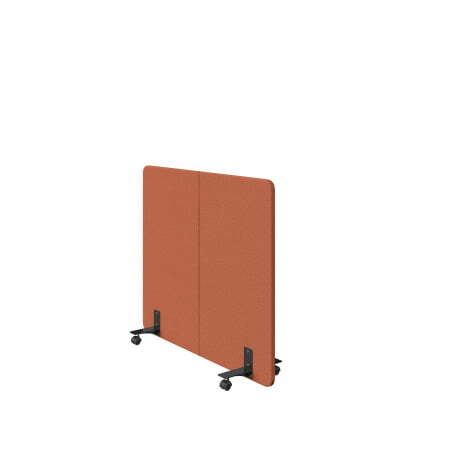 Муви. Мобильная перегородка 140х120. (Мобильная перегородка 140х120 sweet_orange)