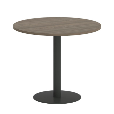 Стол круглый VR.SP-5-90.1 900x900x750 (Вяз благородный/Антрацит Металл)