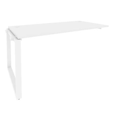 Наборный элемент рабочей станции на О-образном м/к Onix O.MO-1.NRS-4.8 1580x800x750 (Белый Бриллиант/Белый Металл)