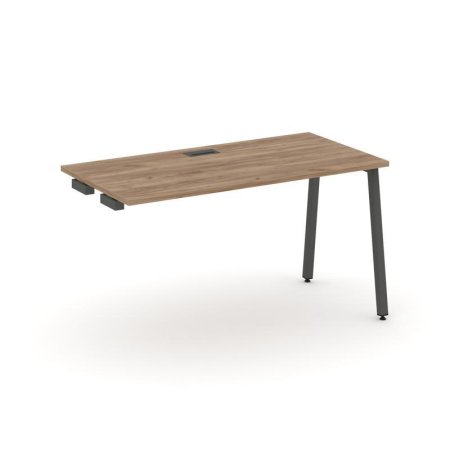 Стол-приставка к опорным элементам SN-4A.OPRS-004 (1580х600х750) (Дуб Табак/Металл Антрацит)